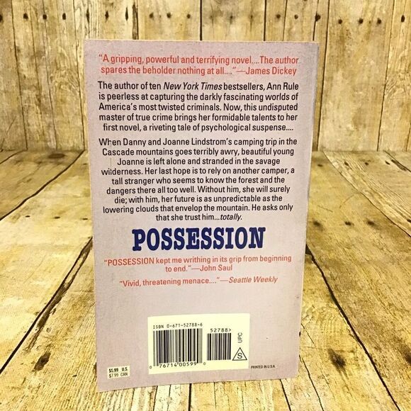 Possession A Novel by Ann Rule PB Book - Picture 2 of 5